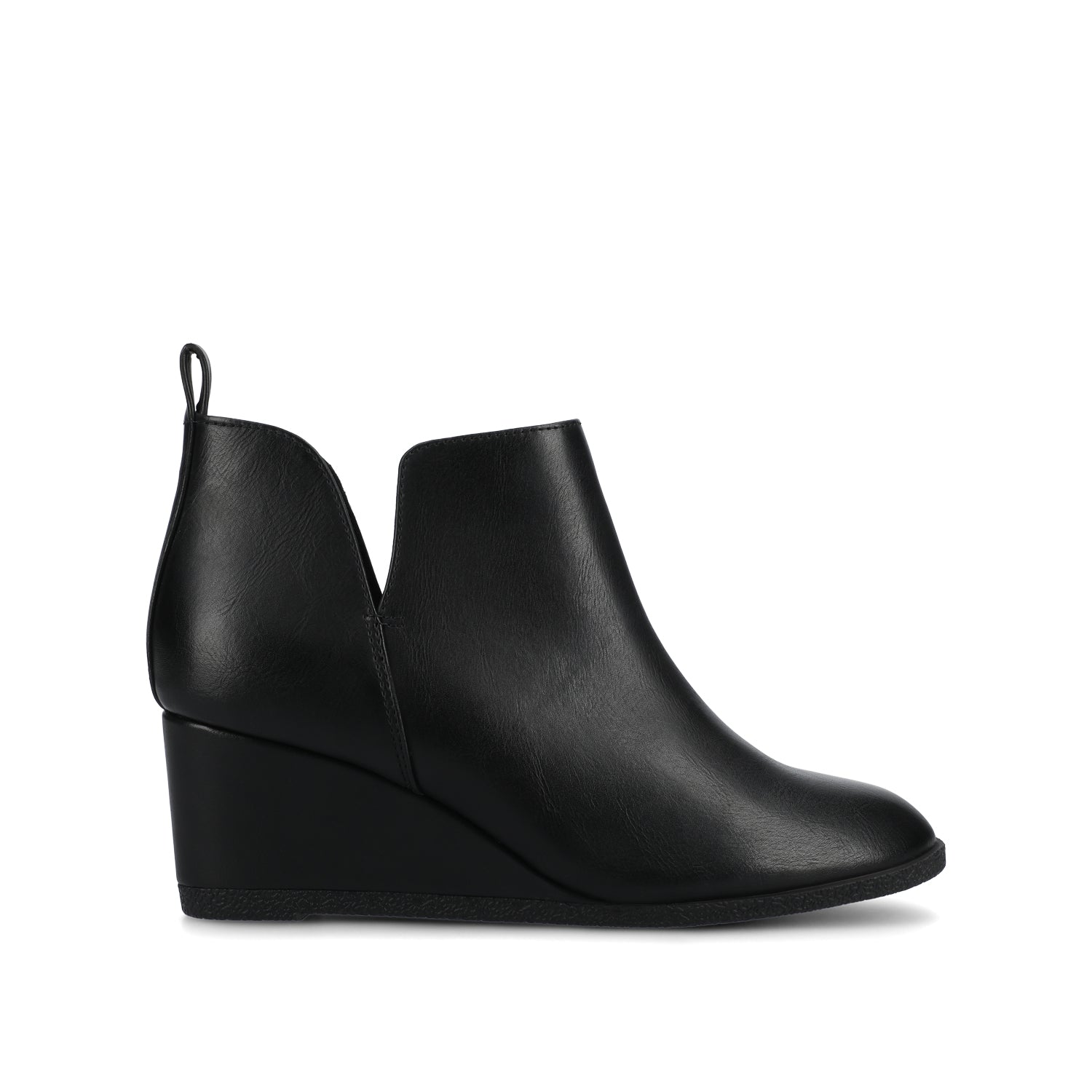 MYLEE WEDGE HEELED BOOTIES IN WIDE