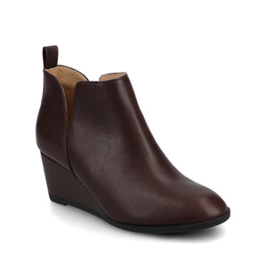 MYLEE WEDGE HEELED BOOTIES IN WIDE