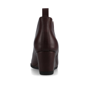 MYLEE WEDGE HEELED BOOTIES IN WIDE