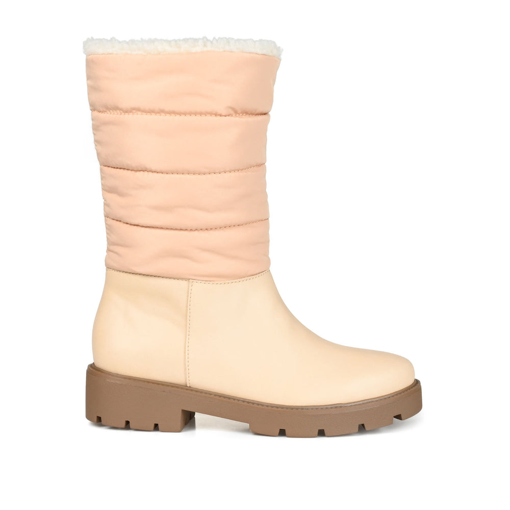 NADINE DUCK TOE BOOTS IN FABRIC