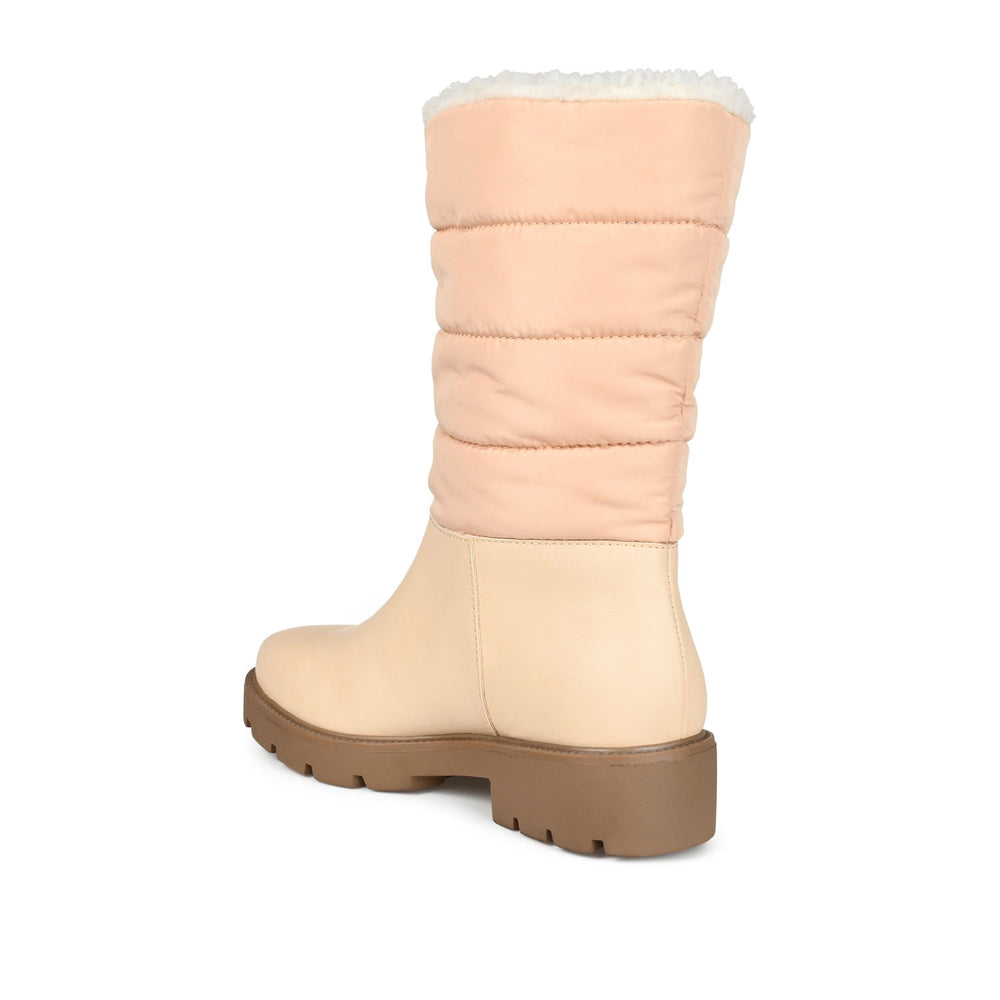 NADINE DUCK TOE BOOTS IN FABRIC