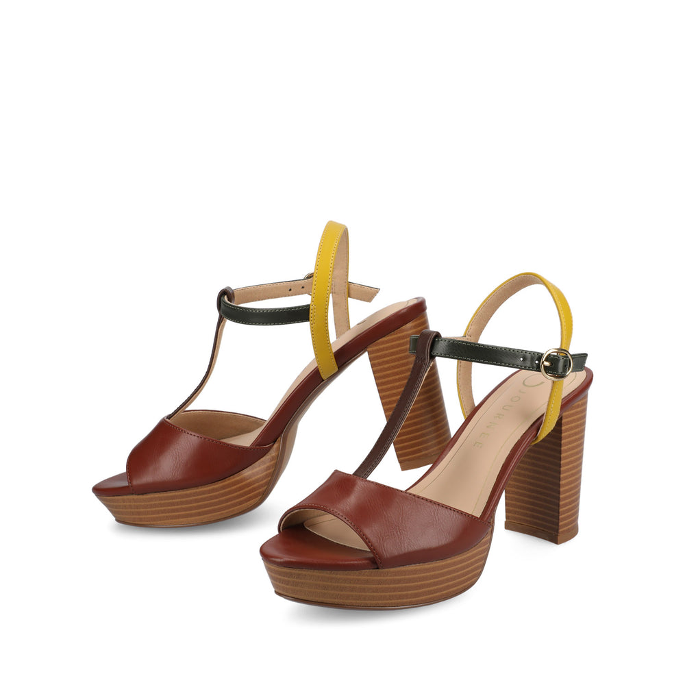 NALIE PLATFORM DRESS SANDALS