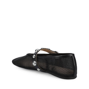 NAVEAH BALLET FLATS - Black Mesh