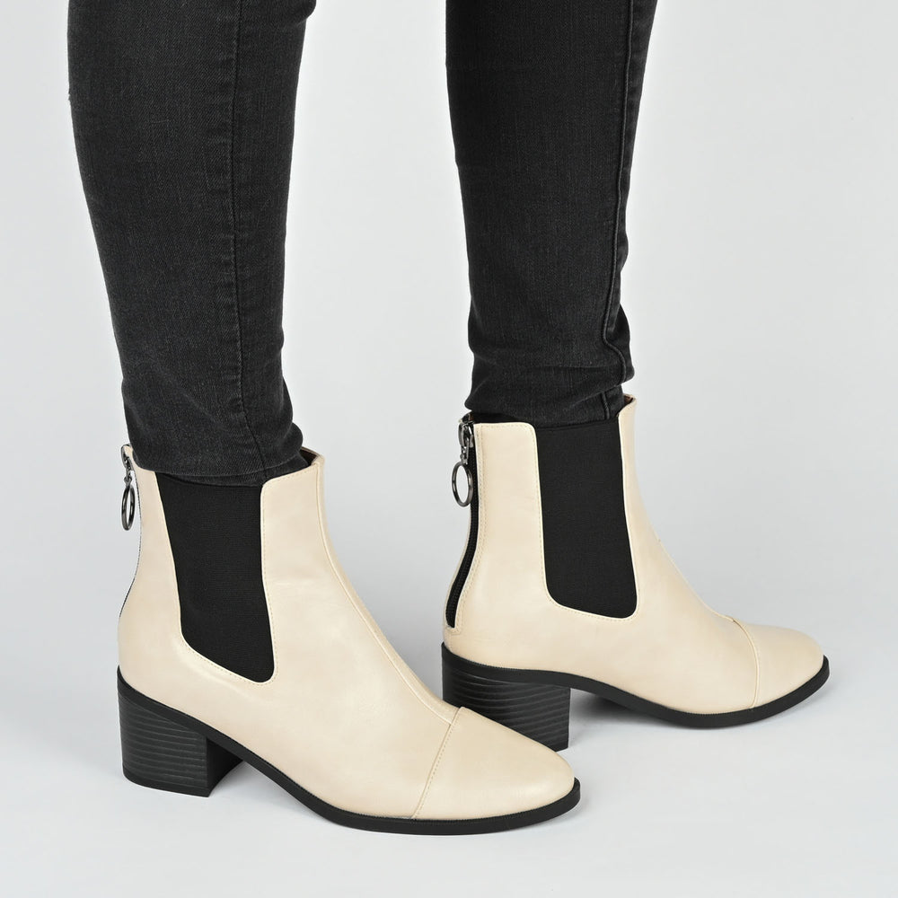 NIGELLA CHELSEA BOOTIES IN FAUX LEATHER