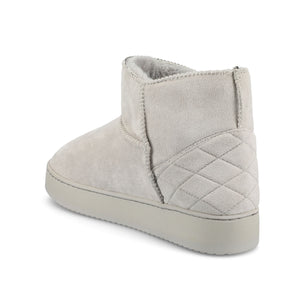NOA SLIPPER BOOTIES IN FAUX SUEDE