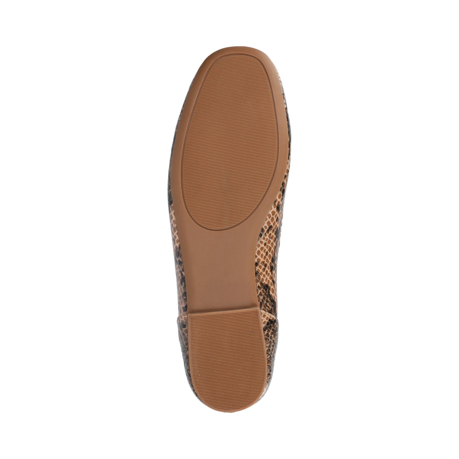NOELIA BALLET FLATS IN WIDE - Snake Brown