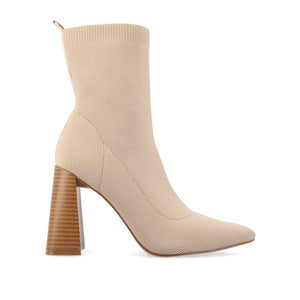 NORALINN SOCK BOOTIES IN WIDE - Beige