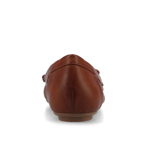 NOVELLA DRIVING LOAFER IN WIDE - Cognac