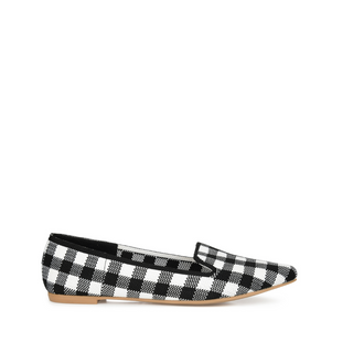 VICKIE LOAFER FLATS IN KNIT FABRIC