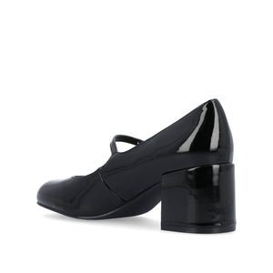 OKENNA MARY JANE PUMP HEELS IN WIDE - Black