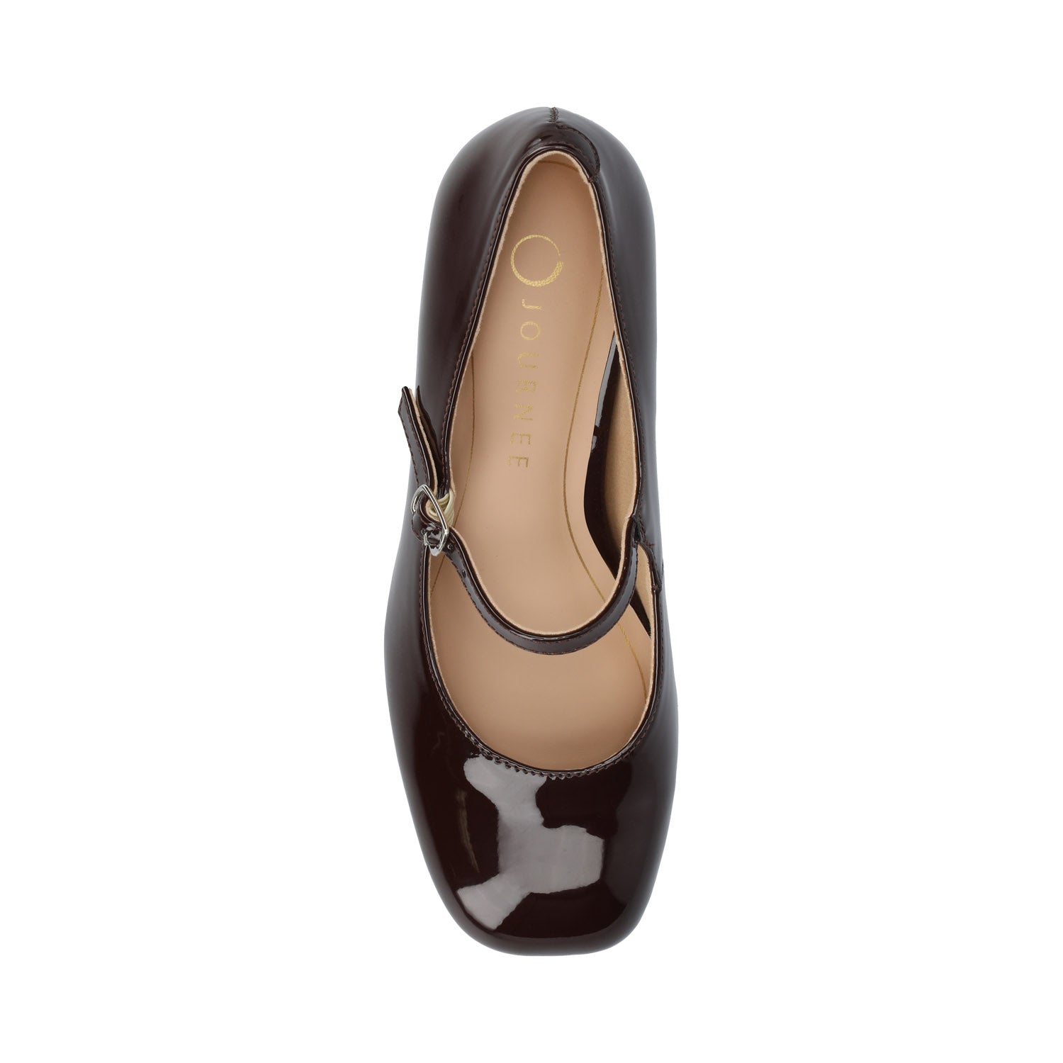 OKENNA LOW HEEL PUMP IN WIDE - Chocolate