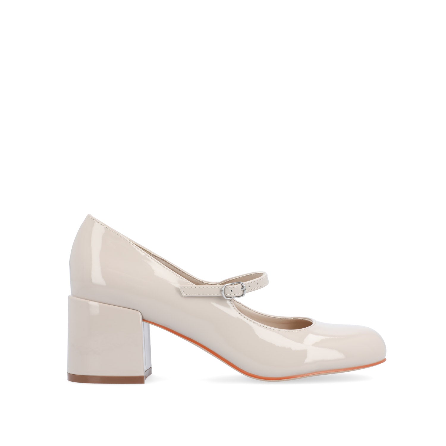 OKENNA MARY JANE PUMP HEELS IN WIDE - Nude