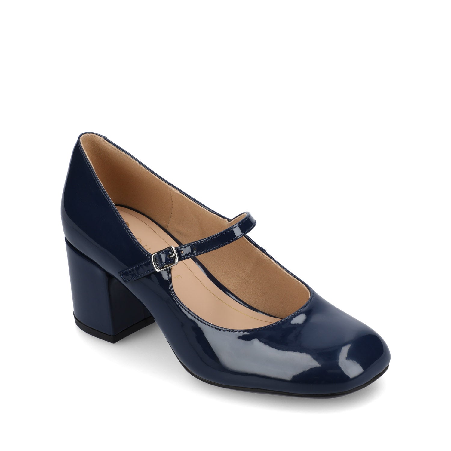 OKENNA LOW HEEL PUMP - Navy