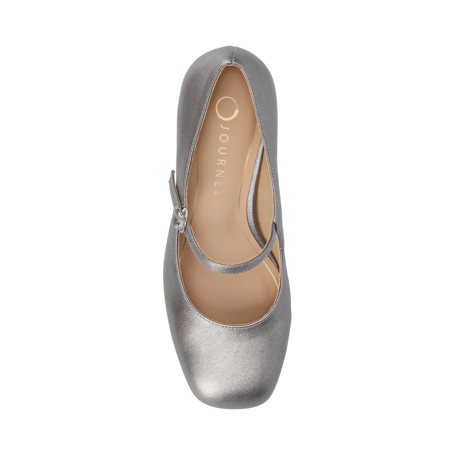OKENNA LOW HEEL PUMP IN WIDE - Pewter