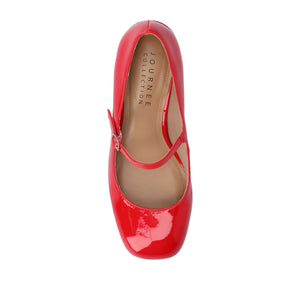 OKENNA MARY JANE PUMP HEELS - Red