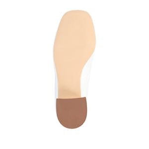 OKENNA MARY JANE PUMP HEELS IN WIDE - White