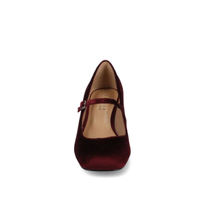 OKENNA MARY JANE PUMP HEELS - Wine