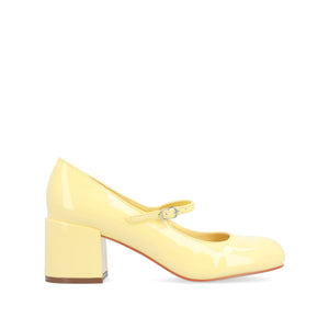 OKENNA MARY JANE PUMP HEELS - Yellow