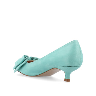 ORANA BOW KITTEN HEELS IN WIDE