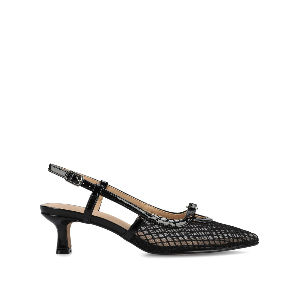 PADMA SLING BACK PUMPS IN MESH