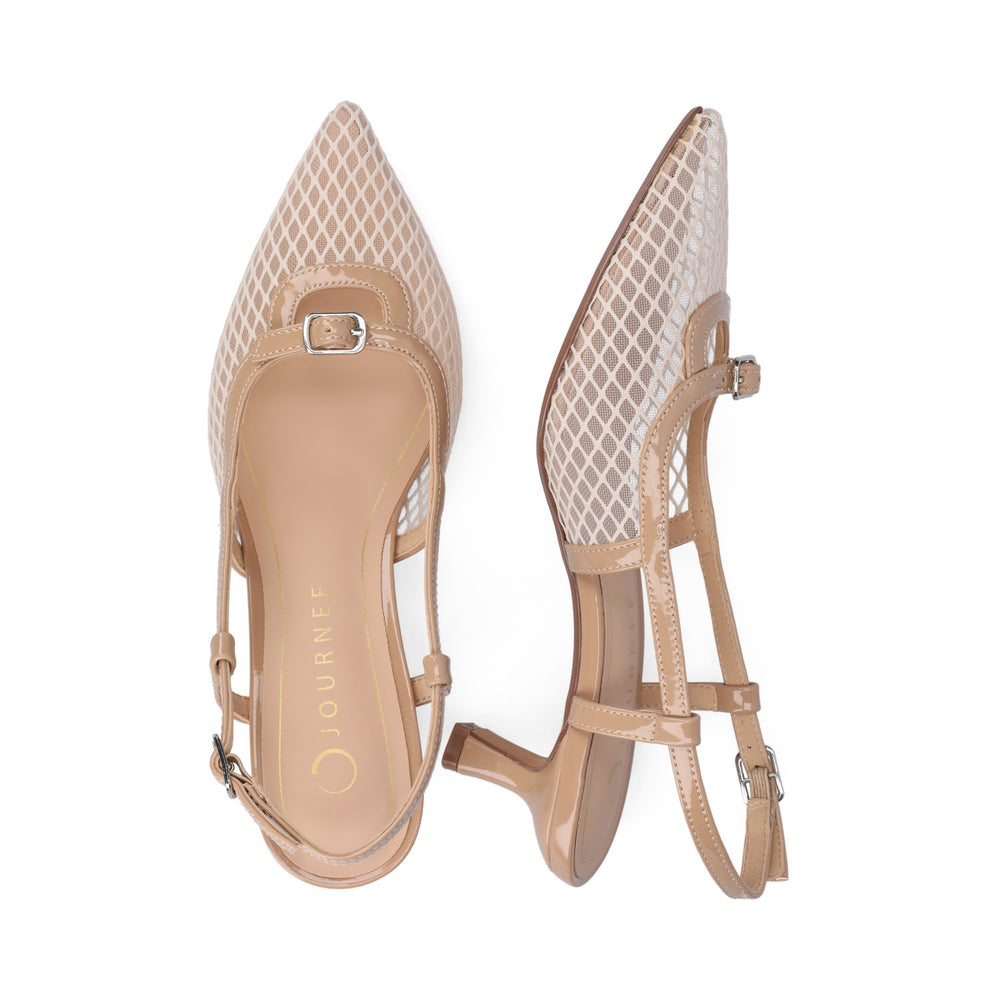 PADMA SLING BACK PUMPS IN MESH