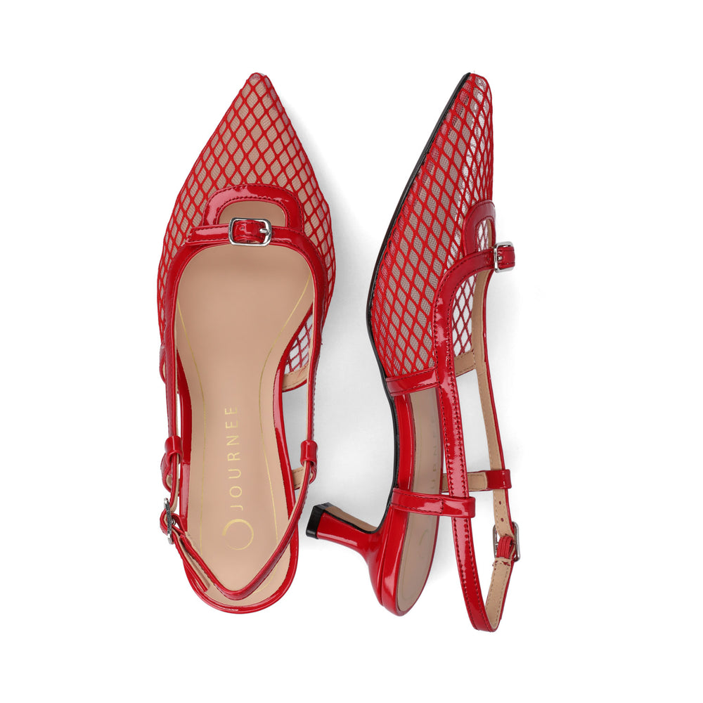 PADMA SLING BACK PUMPS IN MESH