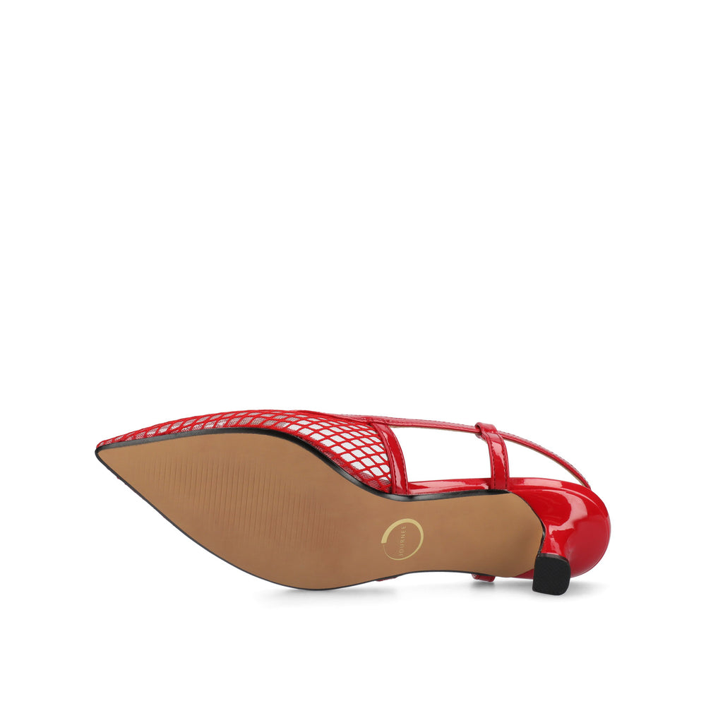 PADMA SLING BACK PUMPS IN MESH