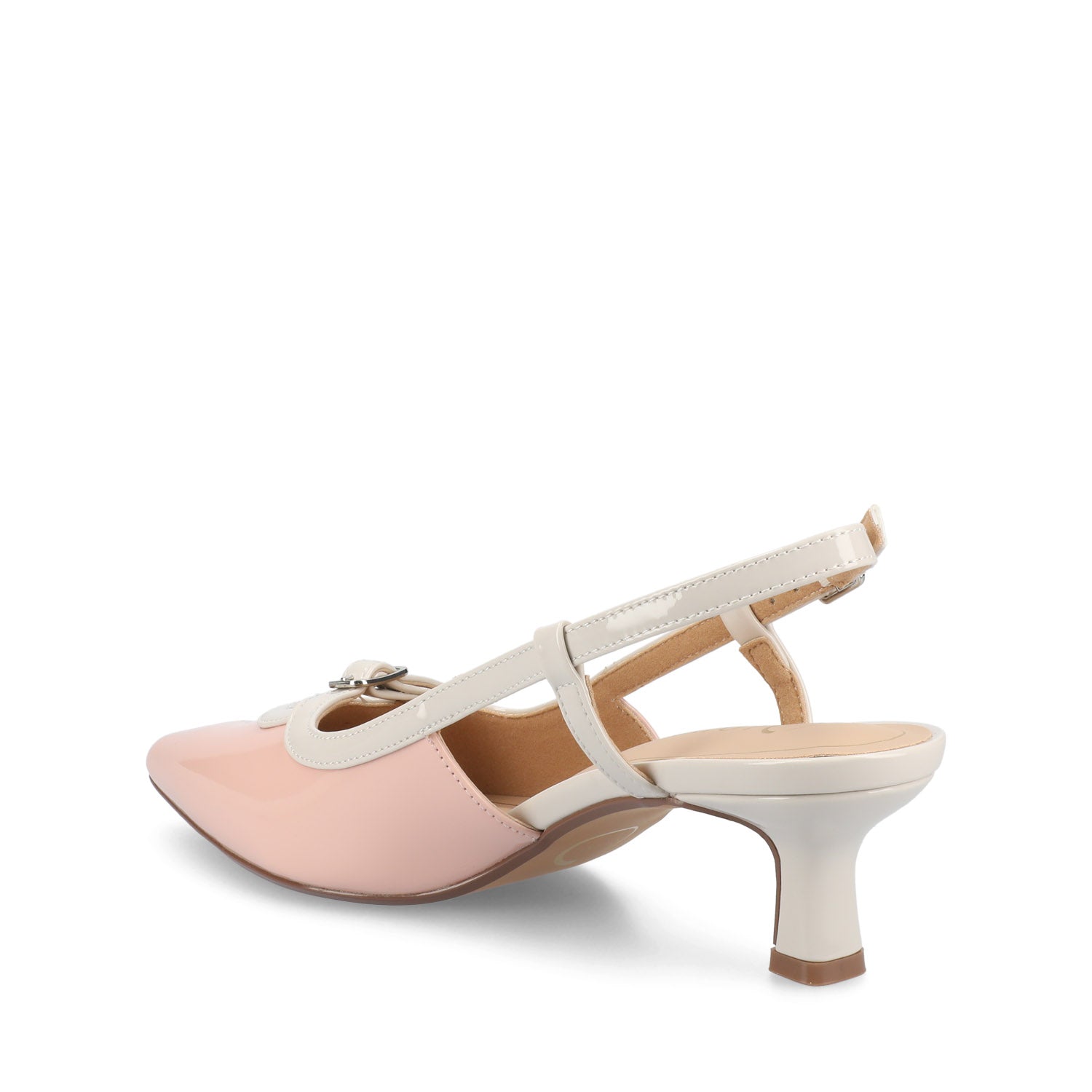PADMA KITTEN HEELS IN VEGAN LEATHER - Pink Patent