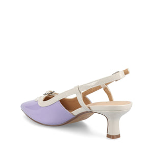 PADMA KITTEN HEELS IN WIDE - Lilac Patent