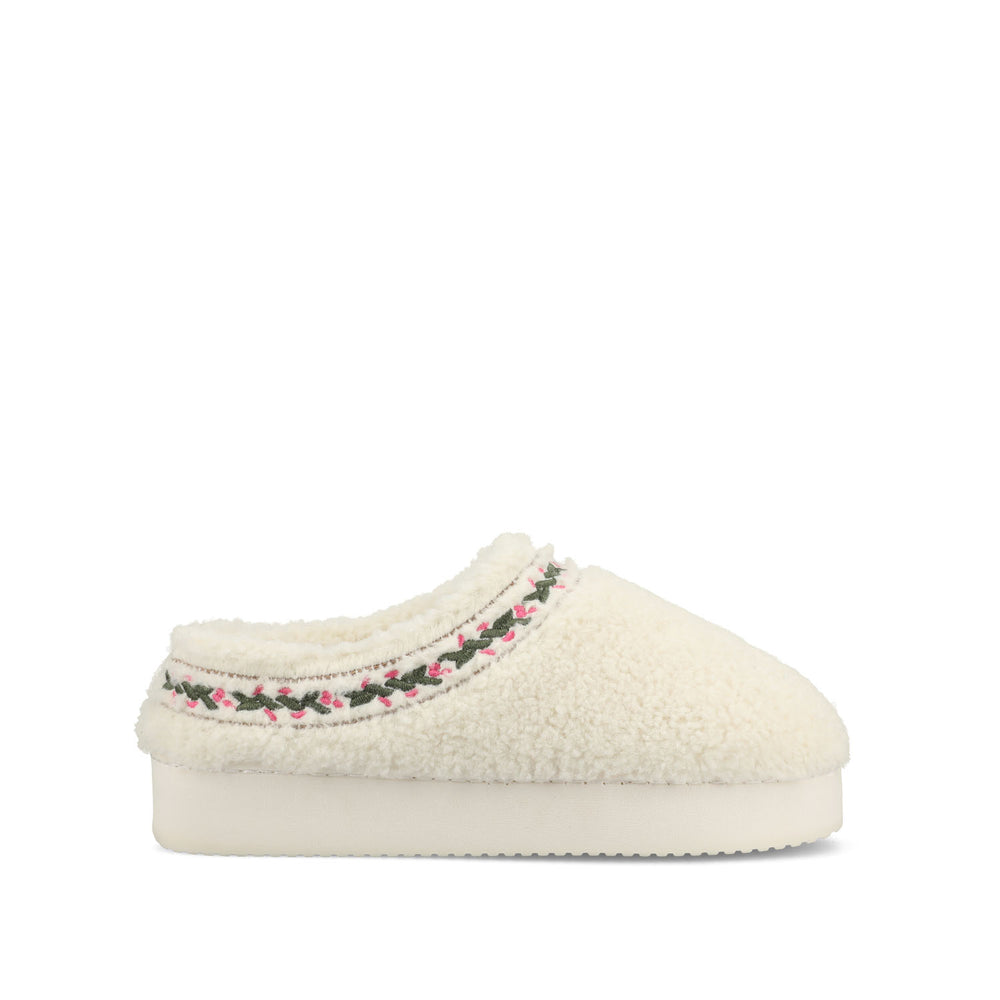 PALLMER SLIPPERS IN FAUX SHEARLING