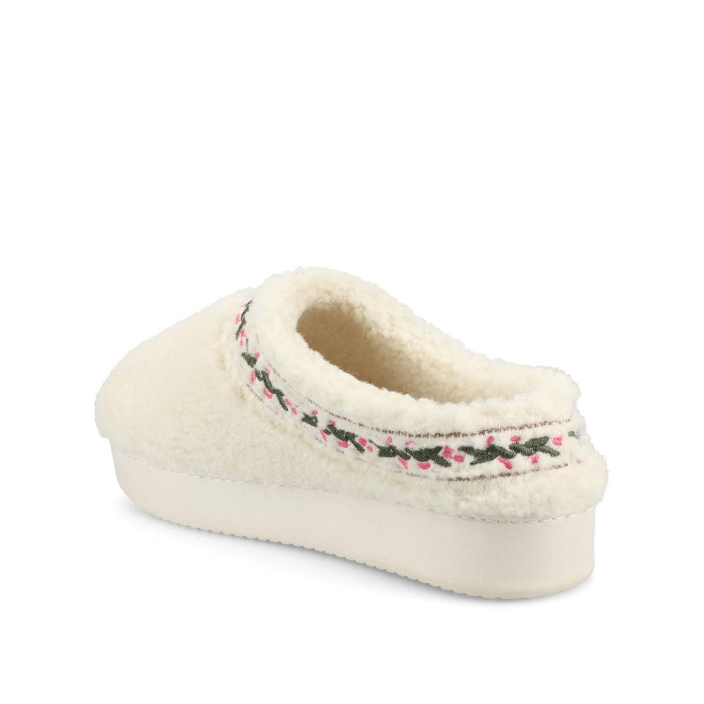 PALLMER SLIPPERS IN FAUX SHEARLING