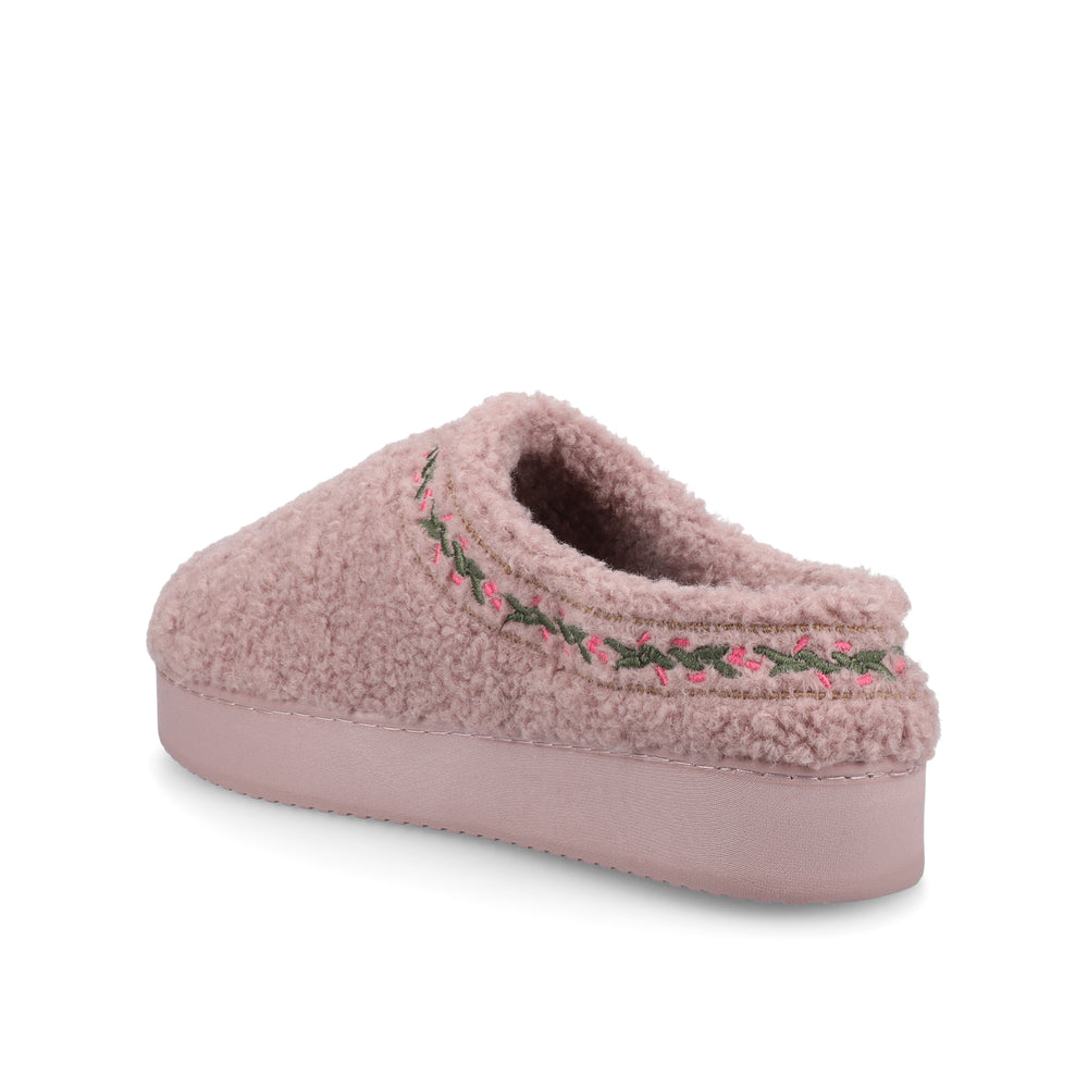 PALLMER SLIPPERS IN FAUX SHEARLING