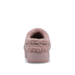 PALLMER SLIPPERS IN FAUX SHEARLING - Lilac Fleece