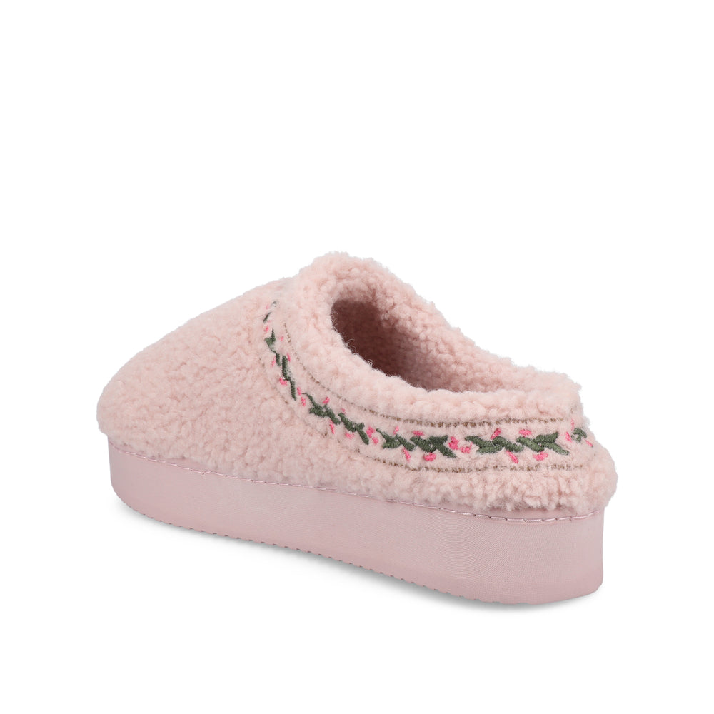 PALLMER SLIPPERS IN FAUX SHEARLING