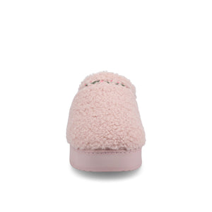 PALLMER SLIPPERS IN FAUX SHEARLING - Rose Fleece