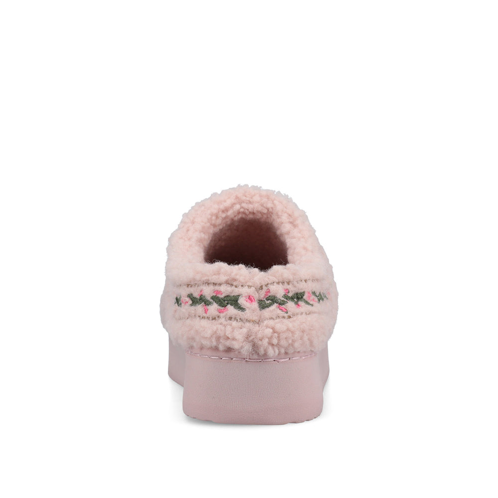 PALLMER SLIPPERS IN FAUX SHEARLING