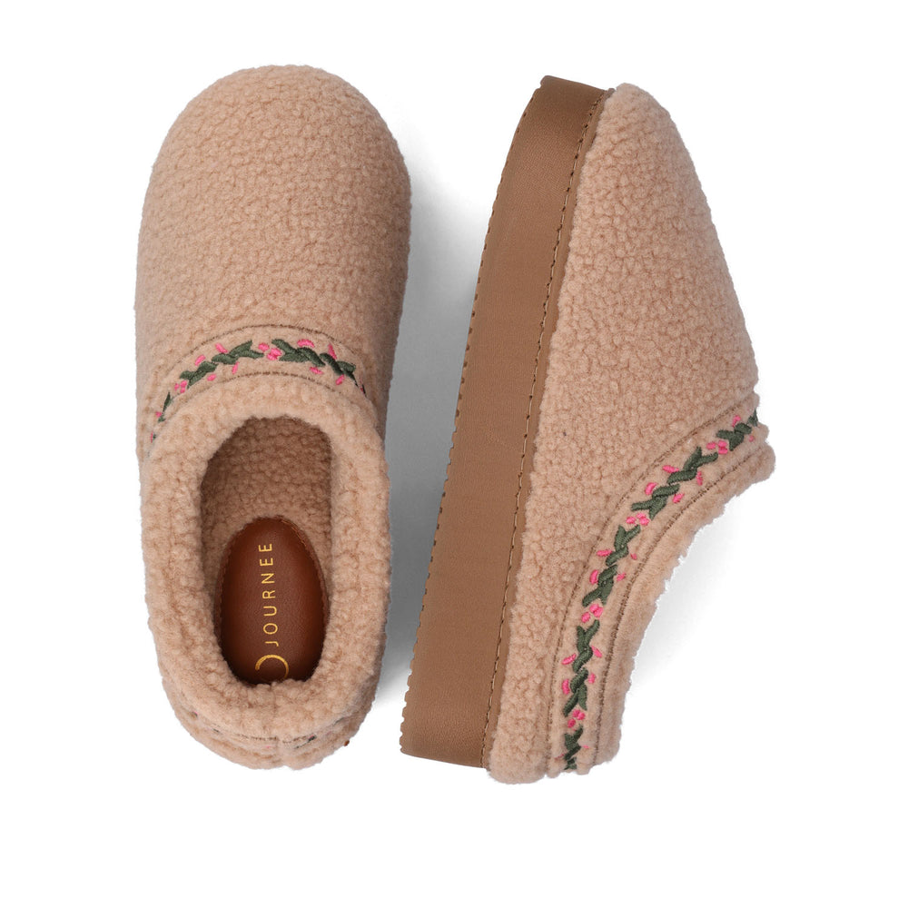 PALLMER SLIPPERS IN FAUX SHEARLING