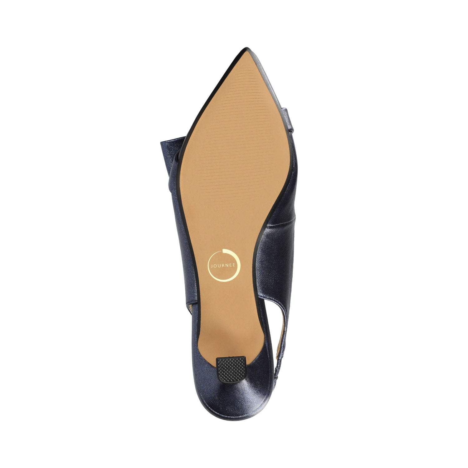 PALOMA SLINGBACK KITTEN HEELS - Blue Sparkle