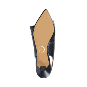 PALOMA SLINGBACK KITTEN HEELS - Blue Sparkle