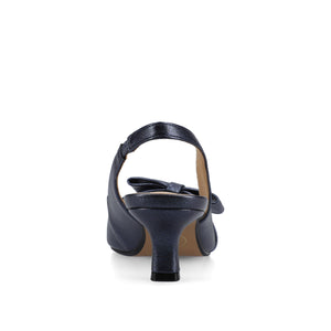 PALOMA SLINGBACK KITTEN HEELS - Blue Sparkle