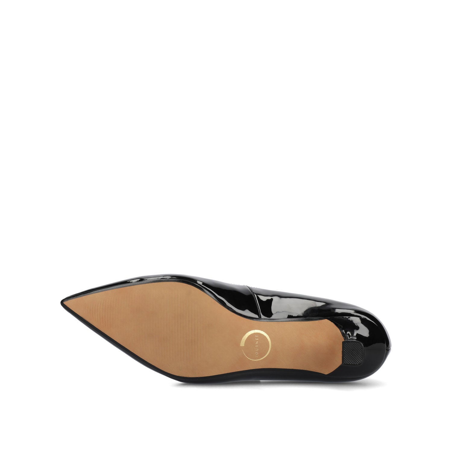 PAMMIE KITTEN HEELS IN PATENT - Black Patent