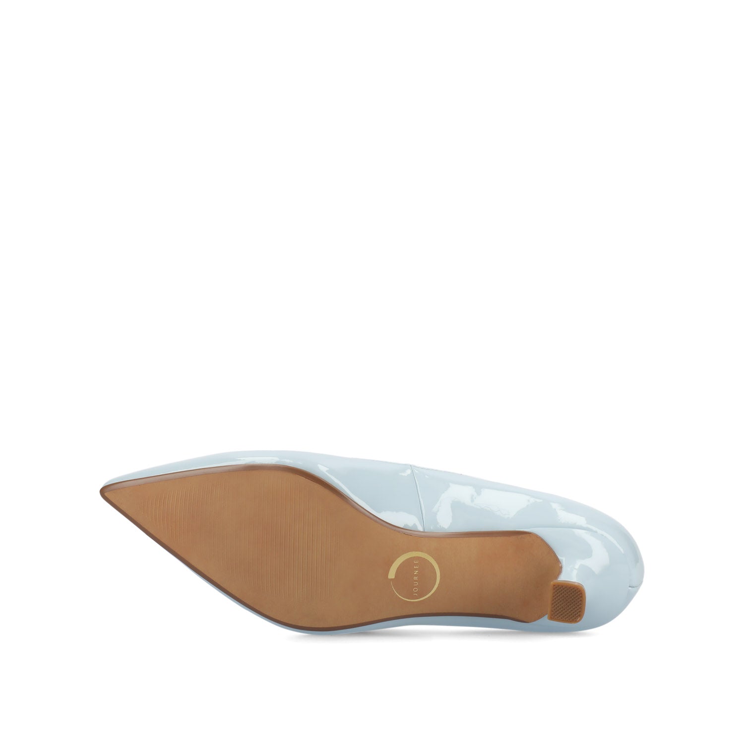 PAMMIE KITTEN HEELS IN PATENT - Blue Patent