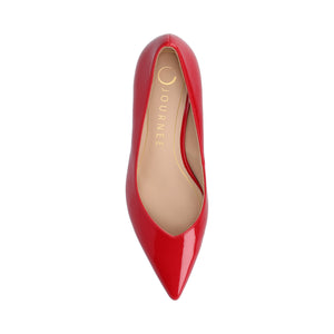 PAMMIE PATENT KITTEN HEELS IN WIDE