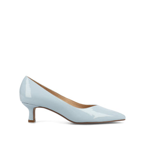 PAMMIE PATENT KITTEN HEELS IN WIDE