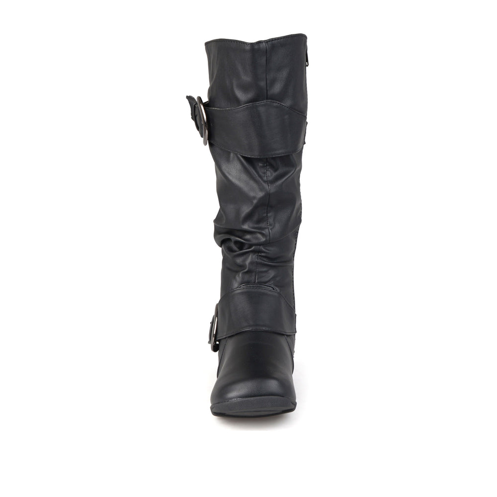 PARIS KNEE HIGH BOOTS IN WIDE CALF