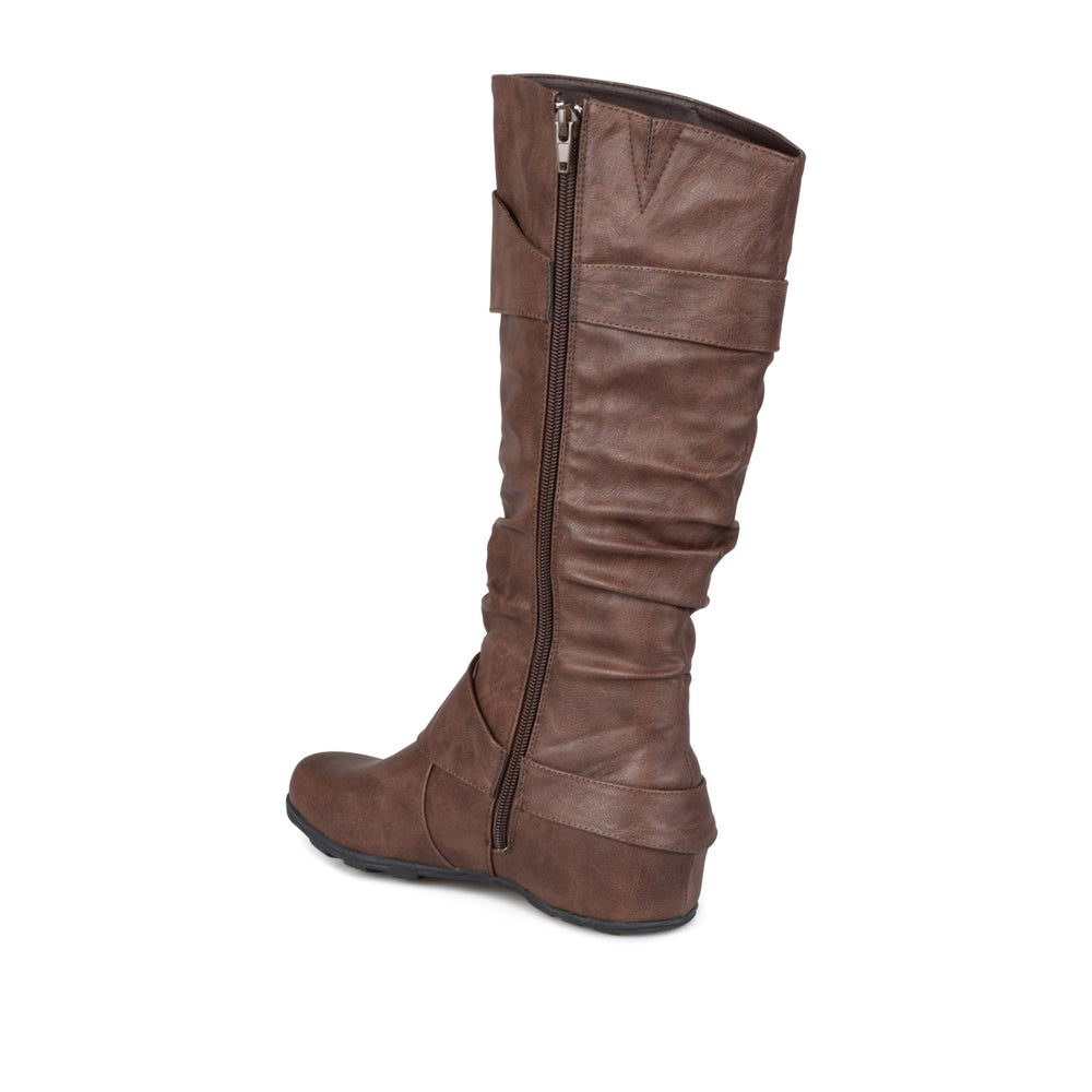 PARIS KNEE HIGH BOOTS IN WIDE CALF