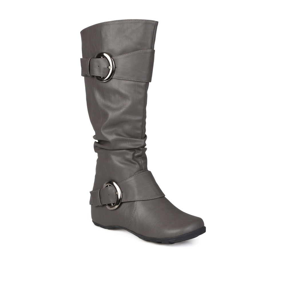 PARIS KNEE HIGH BOOTS IN WIDE CALF