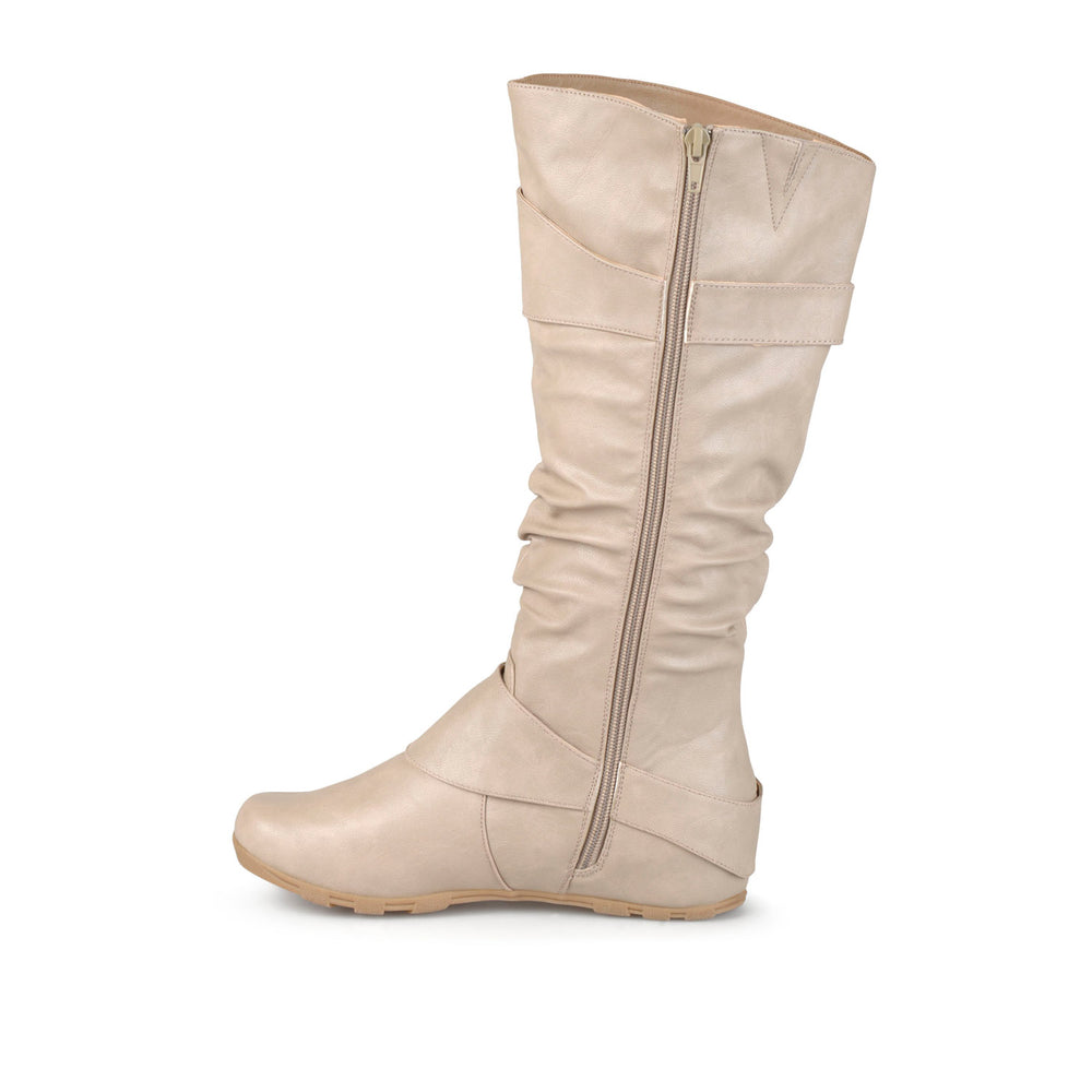 PARIS KNEE HIGH BOOTS IN WIDE CALF