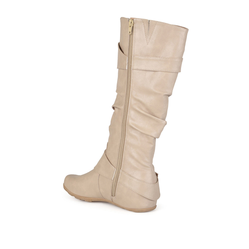 PARIS KNEE HIGH BOOTS IN WIDE CALF