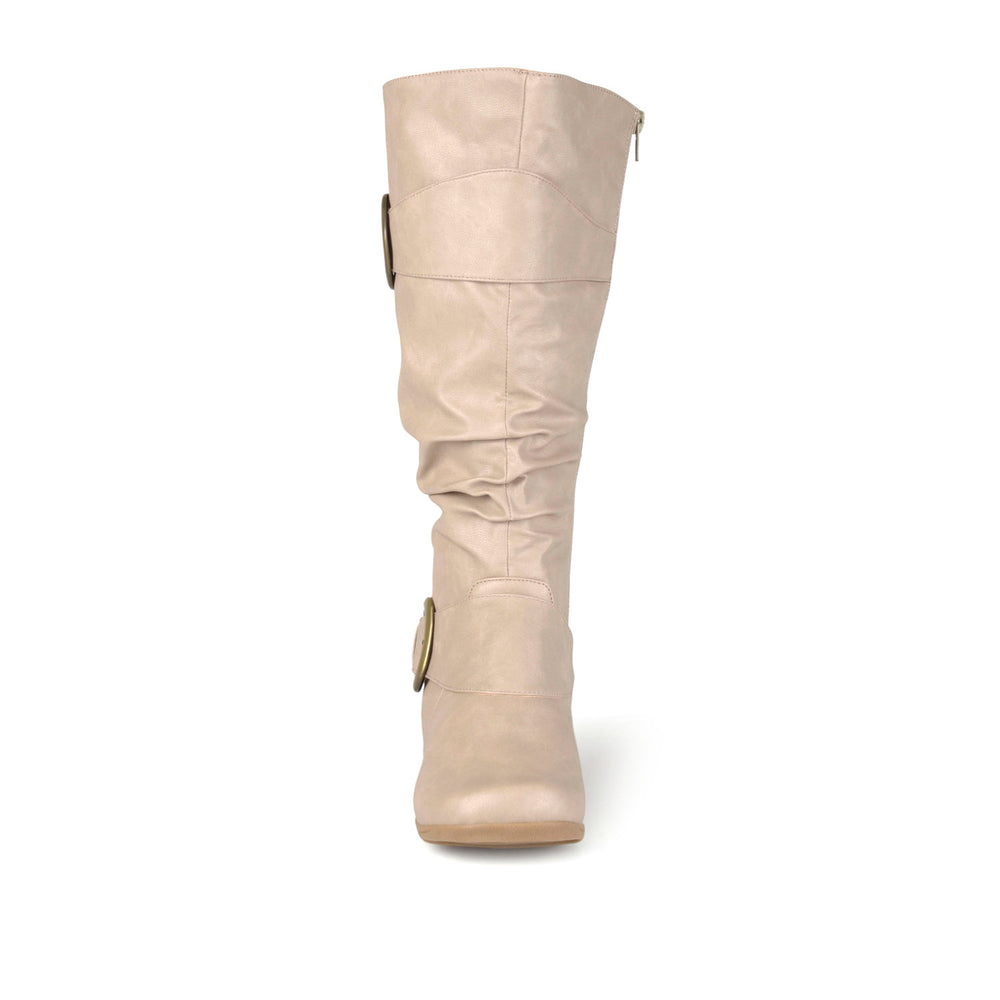 PARIS KNEE HIGH BOOTS IN WIDE CALF